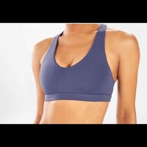Fabletics strappy backed sports bra